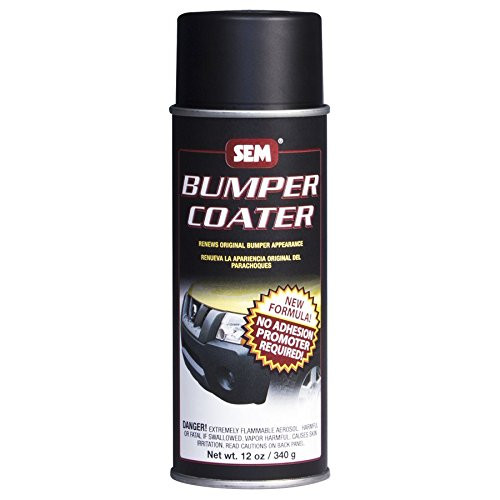 SEM Products SEM39083 SEM Gloss Black Bumper Coater Aerosol - 12 oz.