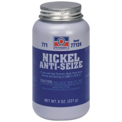 ITW PERMATEX INC PTX77124 Nickel Anti-Seize - 771, 8 Ounce Brush Top Bottle, Case of 12 Bottles