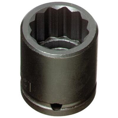 Proto PRO7432 Proto J 1/2-Inch Drive Impact Socket, 1-Inch, 12 Point