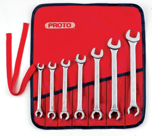 Proto PRO3700A Proto J Combination Flare Nut Wrench Set, 6 Point, 7-Piece