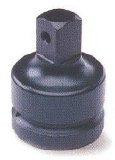 Grey Pneumatic GRE4008AB (4008AB) 1" Female x 3/4" Male Adapter Socket with Friction Ball