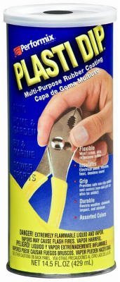 Plasti Dip International PDI11602 Plasti-Dip -6 14.5 oz Yellow Rubber Tool Dip Coating - Quantity 6