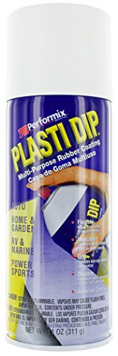 Plasti Dip International PDI11207 Performix Plasti Dip White Multi-Purpose Rubber Coating Aerosol - 11 oz.