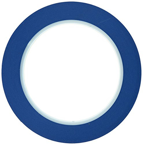 Norton NOR72012 636425- Blue 1/2" Fine Line Masking Tape - 36 Yards