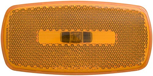 OPTRONICS MC32AS M/C; OVAL;WHT BASE; AMB