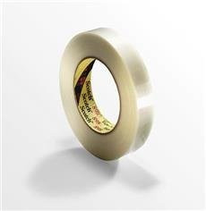 3M MMM6898 (898-24mmx55m) Filament Tape 898 Clear, 24 mm x 55 m [You are purchasing the Min order quantity which is 36 Rolls]