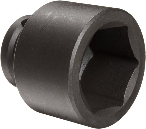 Martin Sprocket & Gear MRT6660 Martin 1-7/8" Type III Opening 3/4" Square Drive Socket, 6 Points Standard, 2-3/4" Overall Length, Industrial Black Finish