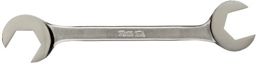 Martin Sprocket & Gear MRT3710MM Martin Forged Alloy Steel 10mm Opening 15 and 60 Degree Angle Hydraulic Wrench, 120.7mm Overall Length, Chrome Finish