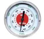 Mastercool MSC86500 HIGH SIDE R134A 3 1/8" GAUGE (MSC-)