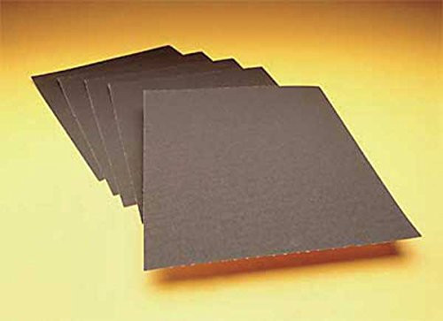 3M MMM2431 Utility Cloth Sandpaper Sheet 011K , 11 Length x 9 Width, Fine Grit (Pack of 50)