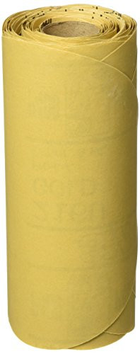 3M MMM1203 (0) Gold Disc Roll, 0, 6 in, P400A, 75 discs per roll, 6 rolls per case [You are purchasing the Min order quantity which is 1 ROLL]