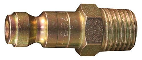 1/4" Male Plug T-Style Milton Industries MIL783BK