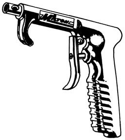 Milton Industries MILS160 Milton X5A High Flow Venturi Air Multiplier Blow Gun Nozzle - Aluminum