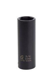 Sunex SUN224D 224d 1/2-Inch Drive 3/4-Inch Deep Impact Socket