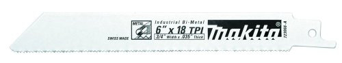 Makita MAK723069-A-5 9-by-3/4-Inch 18-TPI Metal Cutting Reciprocating Blade, 5-Pack