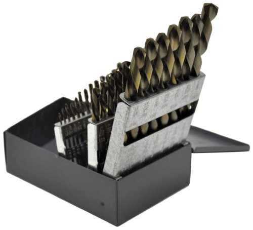 R W THOMPSON INC KNK29KK6 KnKut 29 Piece Left Hand Jobber Length Drill Bit Set 1/16"-1/2" by 64ths