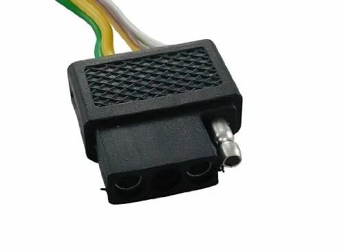 The Best Connection JTT2515F 4-Way Flat Molded FM Trailer Connector 1 Pc