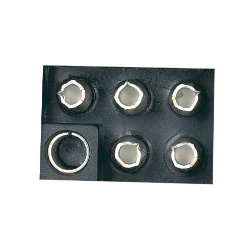 UNITED MARKETING INC HPK47995 Hopkins 6-Pole Square Set (with 12" Vehicle Connector and 12" Trailer Connector)
