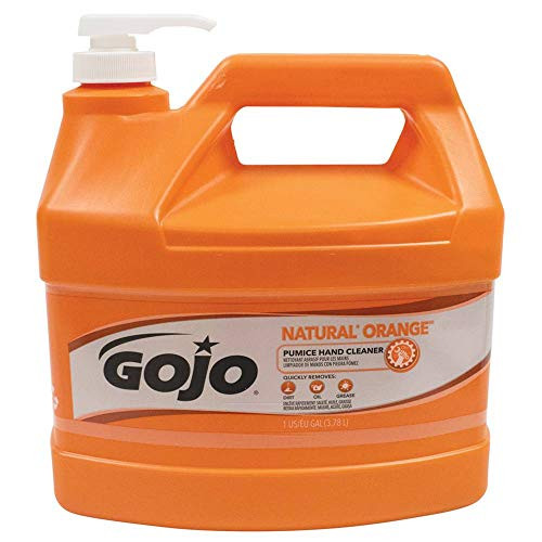 GOJO 0955 ORNG W/PUMICE & PUMP 1GAL