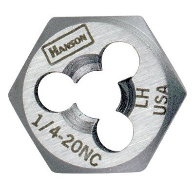 Vise Grip HAN7274 Irwin Tools Irwin 1-1/2" - 6 Nc - Right-Hand Re-Threading Hexagon Fractional Die