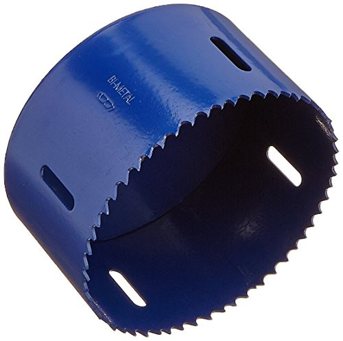 Vise Grip HAN373334BX Hole Saw, 3-3/4", Bi-Metal Construction, for Wood, Aluminum, Copper and Stainless Steel, Boxed