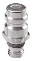 FJC FJC2606 R134a Service Port Adapter - Straight High 2 piece GM ()