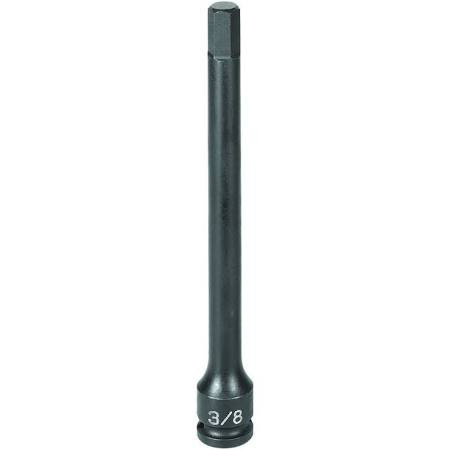 Grey Pneumatic GRE19086M 3/8" Drive x 8mm Hex Driver 6" Length