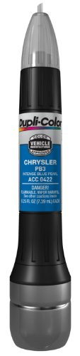 SHERWIN WILLIAMS DUPACC0422 Dupli-Color Intense Blue Pearl Chrysler Exact-Match Scratch Fix All-in-1 Touch-Up Paint - 0.5 oz.