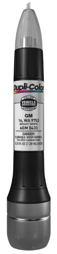 SHERWIN WILLIAMS DUPAGM0433 Dupli-Color Bright White General Motors Exact-Match Scratch Fix All-in-1 Touch-Up Paint - 0.5 oz.