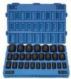 Grey Pneumatic GRE8029D (8029D) 3/4" Drive 29-Piece Deep Fractional Master Socket Set