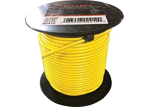 EAST PENN 02412 14 GA X 100 WIRE YELLOW