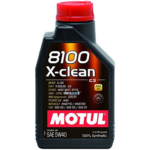 MOTUL USA 109761 8100 X-CLEAN GEN2 5W-40 1