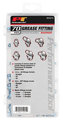 PERFORM TOOL W5215 GREASE FITTING 70PK