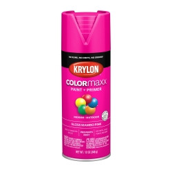COLORmax Paint Primer Krylon COLORmaxx Paint + Primer, Gloss Mambo Pink