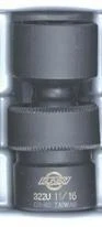 Sunex SUN322UM 322um 3/8-Inch Drive 22-Mm Universal Impact Socket