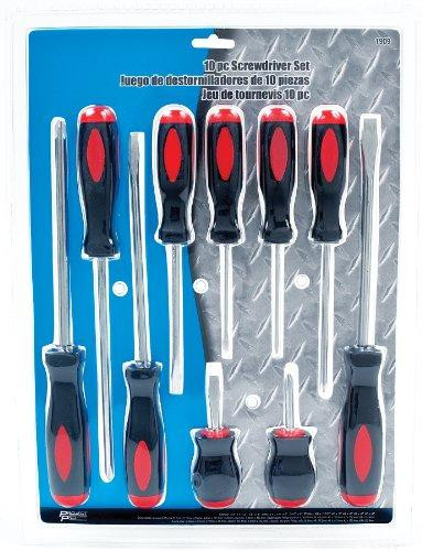 WILMAR WLM1909 Performance Tool (1909) 10-Piece Screwdriver Set with Storage Rack