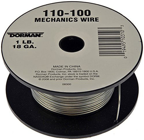 Dorman 110100 Spool Mechanics Wire - 18 Gauge 1 Pound, 166 Piece