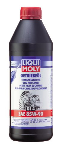 LIQUI MOLY 20016 () 85W-90 GL-4 Mineral Gear Oil - 1 Liter
