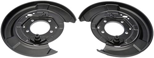 Dorman 924373 Rear Brake Dust Shield for Select Lexus / Toyota Models, Black