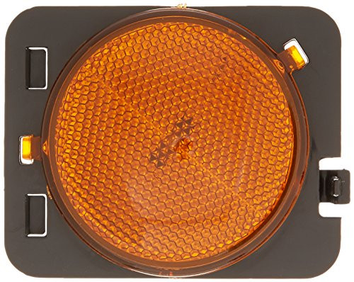 CROWN AUTO 55078144AA motive Side Marker Light Electrical, Lighting and Body, black, amber