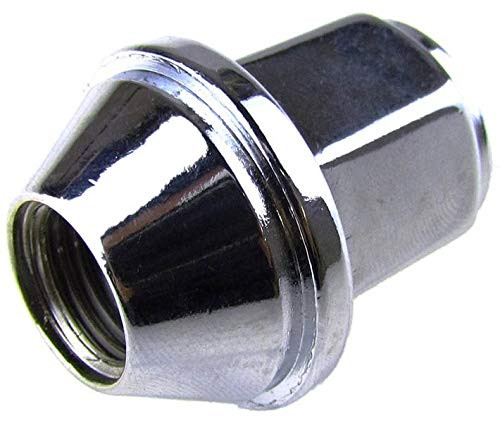 Dorman 611007 Wheel Nut M14-1.50 Metric - 21mm Hex, 38.5mm Length for Select Ford / Lincoln Models - Chrome (OE FIX), 10 Pack