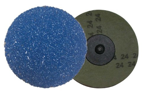 Shark Industries Ltd SI13242 Shark Shark 2-Inch Zirconia Mini Grinding Discs, Pack-25, grit-24