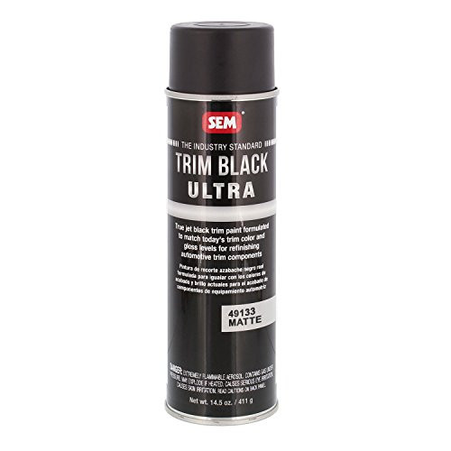 SEM Products SE49133 SEM Trim Black Ultra Automotive Spray Paint - 14.5 Ounce Can