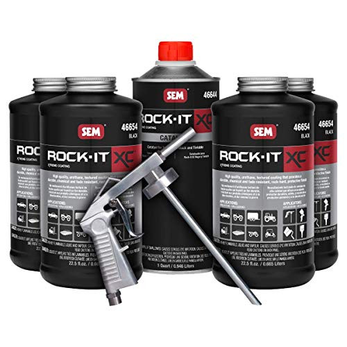 SEM Products SE46650 SEM Rock-It XC Black Truck Bed Liner Protective Coating Kit
