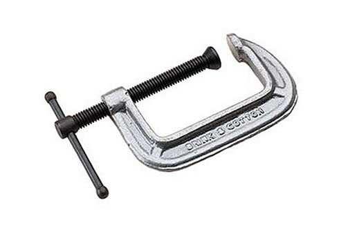 JPW INDUSTRIES INC WC41411 Columbian 140 Series Carriage C-Clamp 0-1-Inch Capacity, 1-1/16-Inch Throat Depth