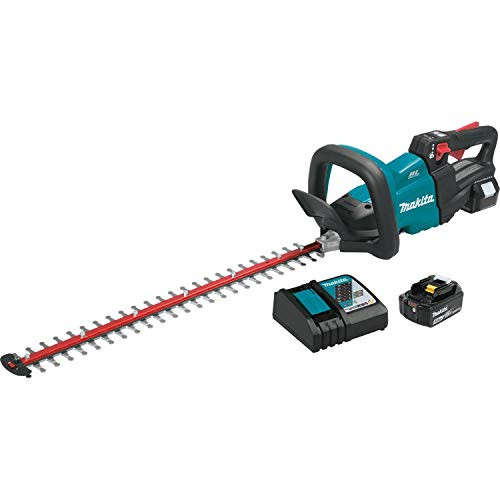 Makita MPXHU07T 18V LXT Lithium-Ion Brushless Cordless 24" Hedge Trimmer Kit (5.0Ah),Teal