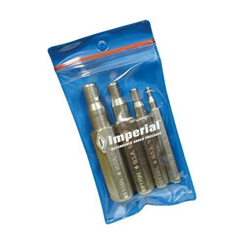 Diversitech IM193-SSP Imperial Tool 193SSP Swage Punch Set, Swaging for 1/4", 3/8", 1/2", and 5/8"