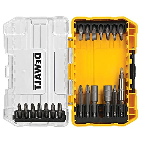 DeWalt DW2161 21-Piece Screwdriving and Nutdriving Set in Plastic Case