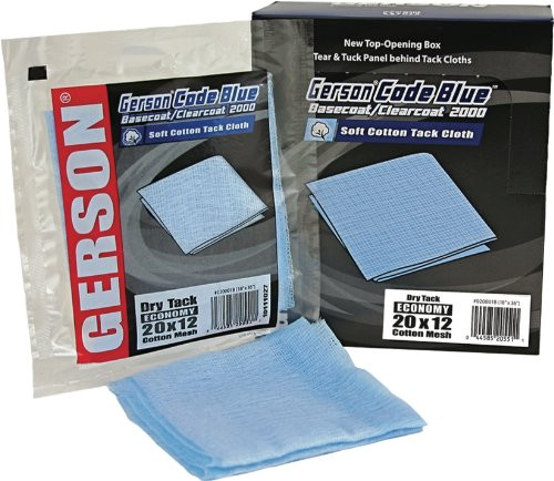 GERSON LOUIS M CO INC GE020001B TACK CLOTH BLUE BC/CC 20x12  (BX OF 12)