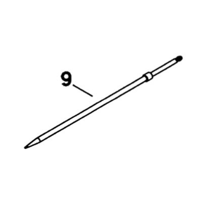 DeVilbiss DV802557 AUTOMOTIVE REFINISHING SP-300S-10-K S.S. NEEDLE (1.0)